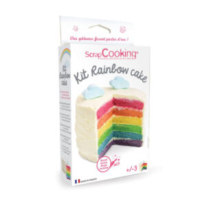 Scrapcooking Kit Rainbow Cake