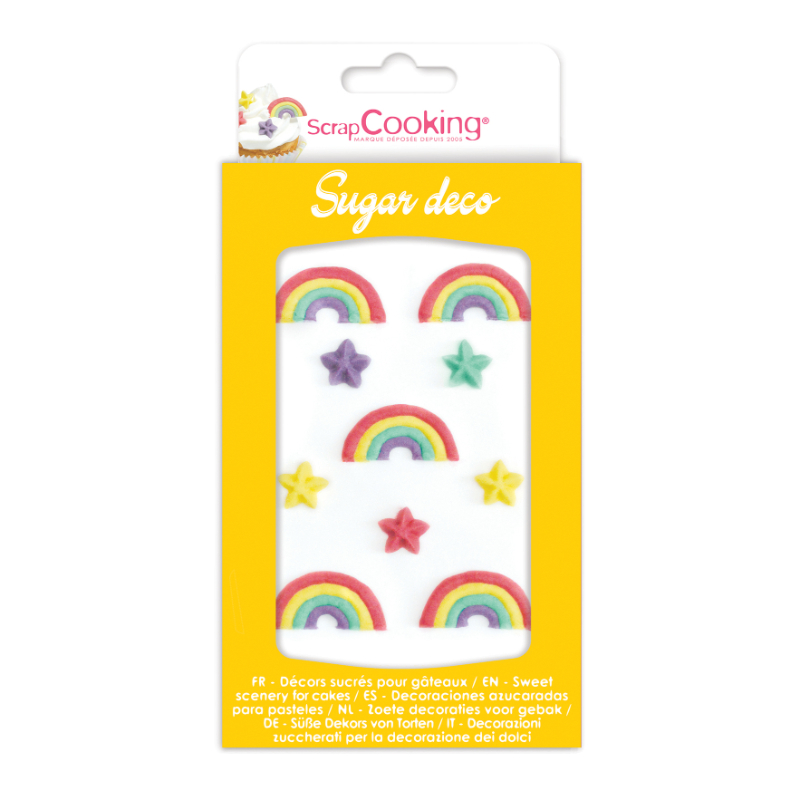 Scrapcooking Suikerdeco Regenboog 6G