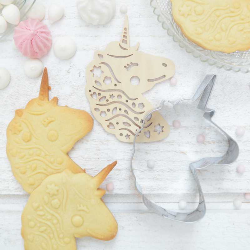 Scrapcooking Uitsteekv. Eenhoorn+Stempel - Afbeelding 3