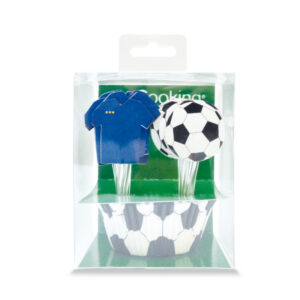 Scrapcooking Cupcake+Topper Voetbal 24St