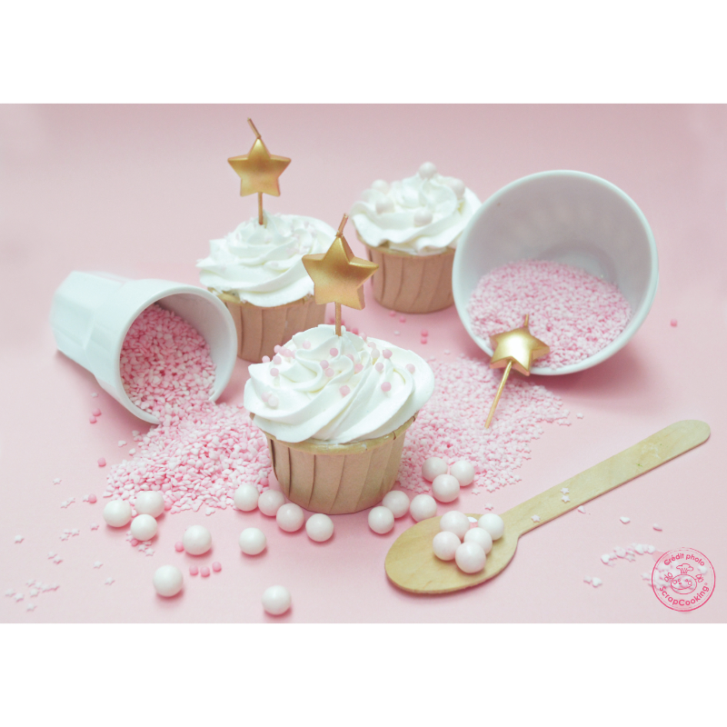 Scrapcooking Kaarsen 1-9+Ster Goud 15St - Afbeelding 2