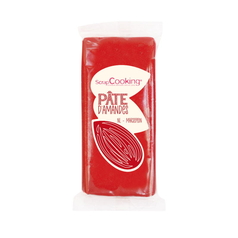 Scrapcooking Rolmarsepein Rood 200G