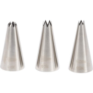 Spuitmondjes Inox Set 3St