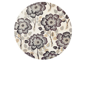 Foodprint Cirkel 18,5Cm Bloemen 2