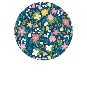 Foodprint Cirkel 18,5Cm Bloemen 5