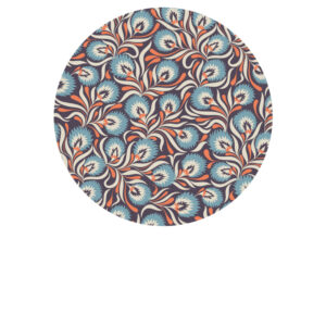 Foodprint Cirkel 18,5Cm Bloemen 18