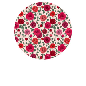 Foodprint Cirkel 18,5Cm Bloemen 21