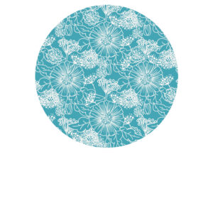 Foodprint Cirkel 18,5Cm Bloemen 23