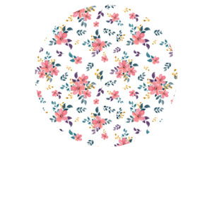 Foodprint Cirkel 18,5Cm Bloemen 24