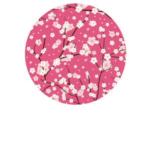 Foodprint Cirkel 18,5Cm Bloemen 25