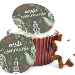 Foodprint Cupcake 15X4,5Cm Communie Warm / Landelijk 1