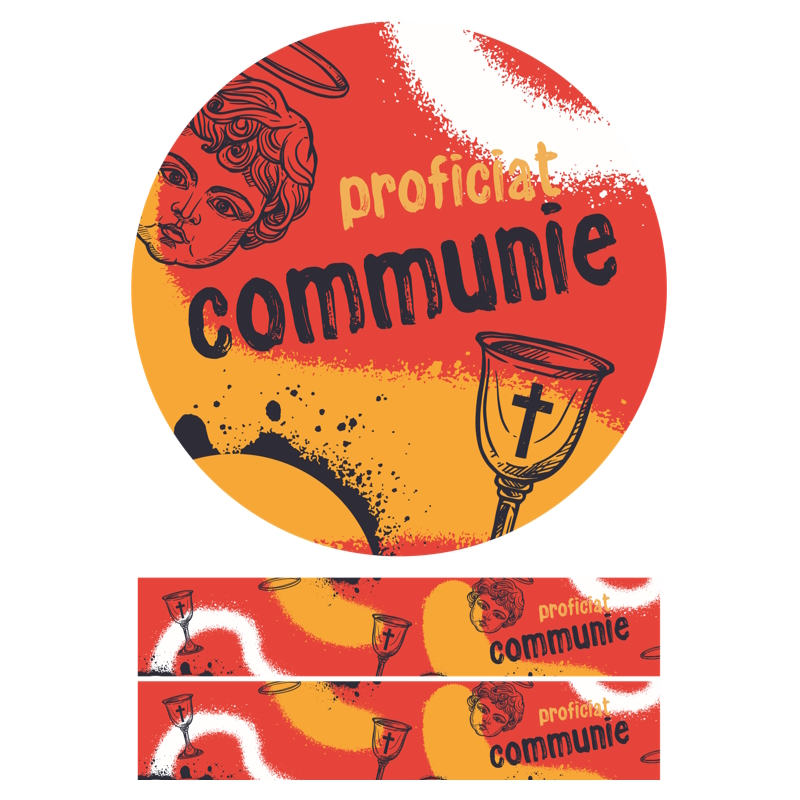 Foodprint Cirkel 18,5Cm Communie Speels / Creatief 1