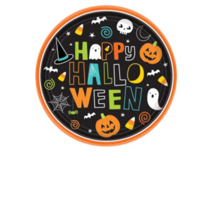 Foodprint Cirkel 18,5Cm Halloween 2