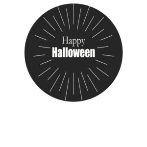 Foodprint Cirkel 18,5Cm Halloween 5