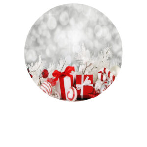 Foodprint Cirkel 18,5Cm Kerst 6