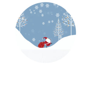 Foodprint Cirkel 18,5Cm Kerst 8