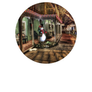 Foodprint Cirkel 18,5Cm Kerst 10