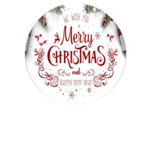 Foodprint Cirkel 18,5Cm Kerst 20