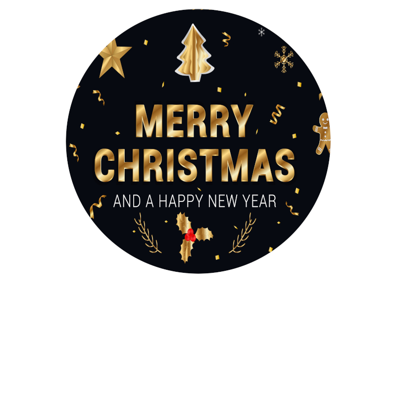 Foodprint Cirkel 18,5Cm Kerst 23