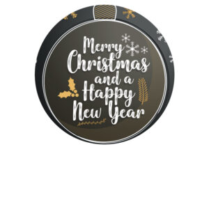 Foodprint Cirkel 18,5Cm Kerst 25