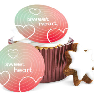 Foodprint Cupcake 15X4,5Cm Liefde Innovatief / Modern