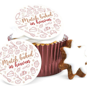 Foodprint Cupcake 15X4,5Cm Liefde Warm / Landelijk