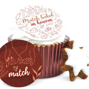 Foodprint Cupcake Mix 15X4,5Cm Liefde 2