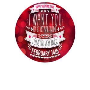 Foodprint Cirkel 18,5Cm Liefde 14