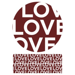 Foodprint Cirkel 18,5Cm Liefde Stijlvol / Strak