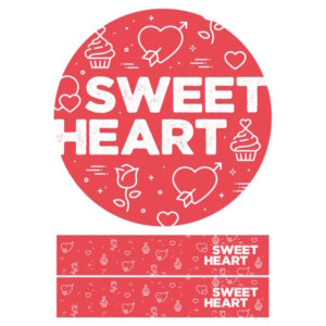 Foodprint Cirkel 18,5Cm Liefde Innovatief / Modern