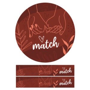 Foodprint Cirkel 18,5Cm Liefde Warm / Landelijk