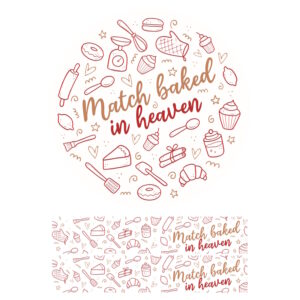 Foodprint Cirkel 18,5Cm Liefde Warm / Landelijk 1