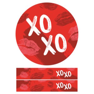 Foodprint Cirkel 18,5Cm Liefde Speels / Creatief 1