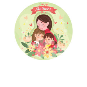 Foodprint Cirkel 18,5Cm Moederdag 1