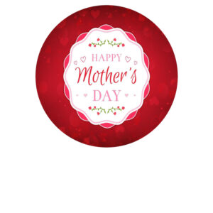 Foodprint Cirkel 18,5Cm Moederdag 14