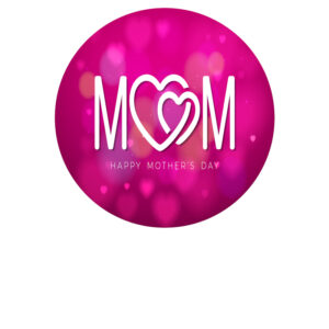 Foodprint Cirkel 18,5Cm Moederdag 18