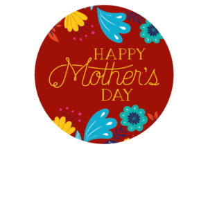 Foodprint Cirkel 18,5Cm Moederdag 24