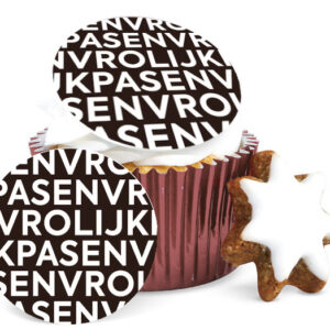 Foodprint Cupcake 15X4,5Cm Pasen Stijlvol / Strak