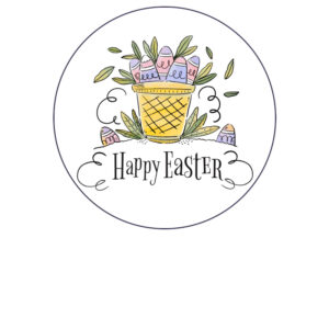 Foodprint Cirkel 18,5Cm Pasen 1