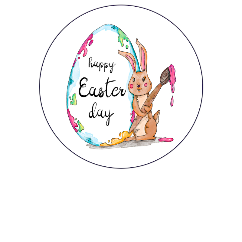 Foodprint Cirkel 18,5Cm Pasen 4