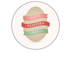 Foodprint Cirkel 18,5Cm Pasen 11