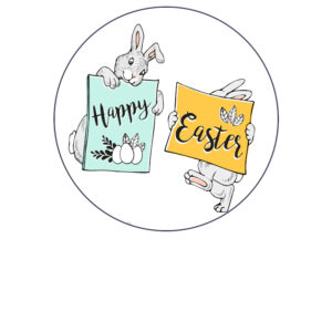 Foodprint Cirkel 18,5Cm Pasen 13