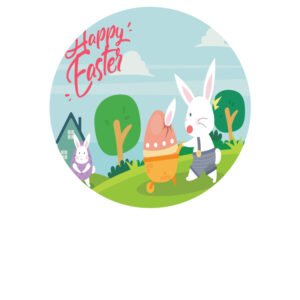 Foodprint Cirkel 18,5Cm Pasen 14