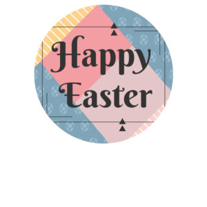 Foodprint Cirkel 18,5Cm Pasen 16