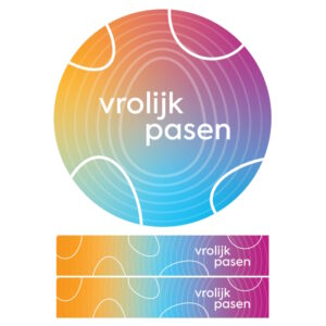 Foodprint Cirkel 18,5Cm Pasen Innovatief / Modern 1