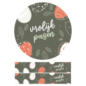 Foodprint Cirkel 18,5Cm Pasen Warm / Landelijk 1