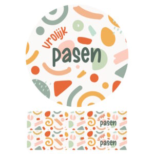 Foodprint Cirkel 18,5Cm Pasen Speels / Creatief 1