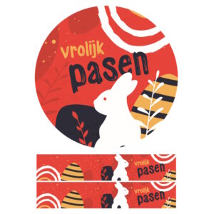 Foodprint Cirkel 18,5Cm Pasen Speels / Creatief