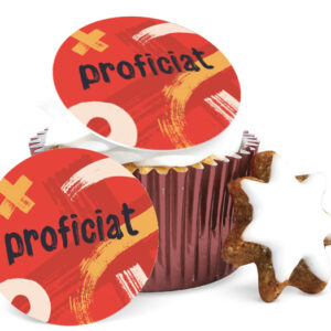 Foodprint Cupcake 15X4,5Cm Proficiat Speels / Creatief