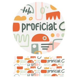 Foodprint Cirkel 18,5Cm Proficiat Speels / Creatief